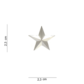 US rank insignia Brigadier general - 2,3 x 2,3 cm.  - 1 PAAR