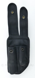 Britse Politie koppeltas zwart met double pouches - PSNI Z- 1168 H/6 - 18,5 x 9,5 x 2cm - nieuw - origineel