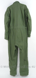 US Groen Air Force Piloten overall Coveralls Flyers CWU 27/P - maat 40L of 46L  - origineel US