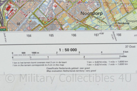 Defensie stafkaart 28 Oost Almelo M733 - schaal 1 : 50.000 -57 x 83 cm - origineel