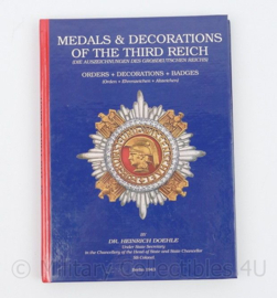 Naslagwerk Medals and Decorations of the third Reich - kopie van de versie van 1943