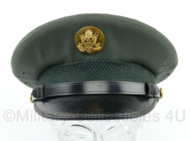 US Army Visor Cap Enlisted Men - size 6 3/4 = 54 cm - gedragen - origineel