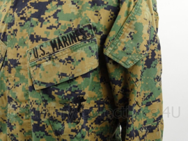 USMC US Marine Corps Marpat BDU camo jas met insignes - maat Small-short - origineel