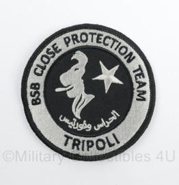 BSB Brigade Speciale Beveiligingsopdrachten BSB Close Protection Team Tripoli embleem met klittenband - diameter 9 cm