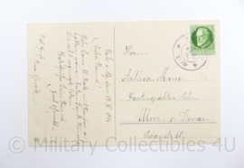 WO1 Duitse Postkarte Stets Kampfbereit treu allezeit 1916 - 9 x 13,5 cm - origineel