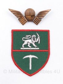 Rhodesian Selous Scouts replica wing en embleem set  - 7 x 6 cm -  replica