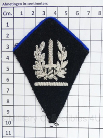 Belgische Gemeentepolitie Adjunct Commissaris kraagspiegels - 10,5 x 7 cm - origineel