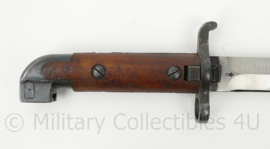 Zweedse M1914 bajonet met koppel houder en schede set - 46 cm lang - origineel