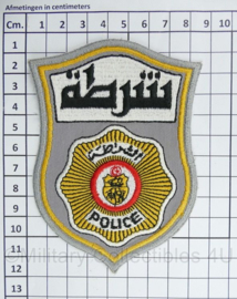 Tunesische Politie embleem - 11,5 x 8,5 cm - origineel