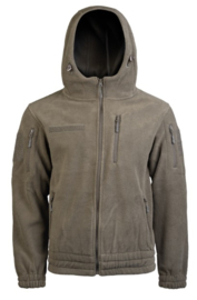 Fleece jack Gen. 2 met capuchon - nieuw gemaakt - GROEN