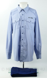 USN US Navy overhemd/ shirt met broek - originele set - maat XXL - origineel
