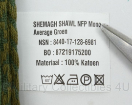 Shemagh Shawl NFP mono Average Green  - nieuw in verpakking - origineel