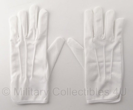 Leger parade handschoenen WIT - nieuw in verpakking - origineel
