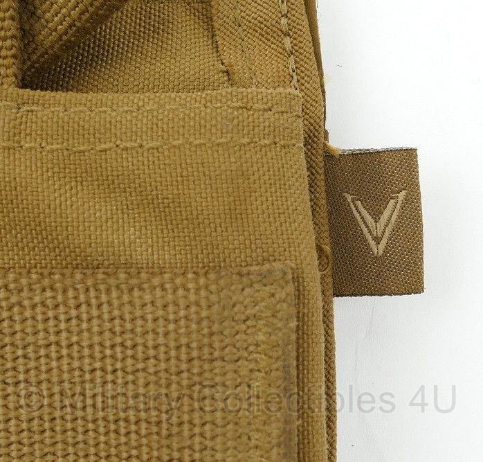 Velocity Systems VPB-1 Helium Whisper Triple 5.56 Magazine Pouch, Open Top Coyote - 24 x 2 x 15 cm - origineel