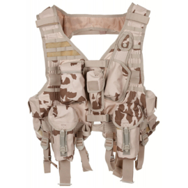 Militair leger tactical camo M95 DESERT vest met tassen - nieuwstaat - origineel