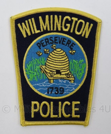 US Wilmington Police patch - afmeting 8 x 11 cm - origineel