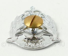 Schotse politie pet insigne met schroef Semper Vigilo - 4½ x 3½ cm - origineel