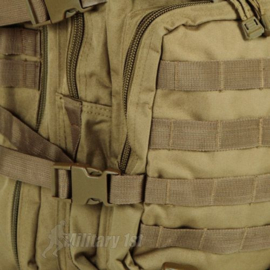 10 stuks Tactical Backpack Rugzak Large - Coyote - 36 liter