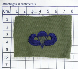 USAF US Air Force BDU parawing -   8 x 5,5 cm - origineel