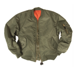 US flight jacket MA1  - Groen - maat Medium