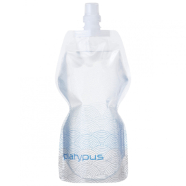 PLATYPUS SoftBottle "Waves" met draaidop - Drinkfles 1 liter - nieuw in verpakking
