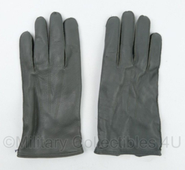 KLU Koninklijke Luchtmacht DT handschoenen grijs leder - maat 9,5 - origineel