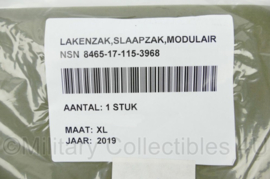 Defensie NFP Mono Lakenzak Slaapzak Modulair - maat Extra Large - nieuw in verpakking - origineel