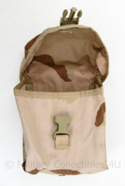 US Army Desert MOLLE pouch II 200 round saw gunner pouch - magazijntas voor 200 patronen magazijn - 20 x 18 x 9 cm - origineel