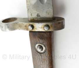 Oostenrijkse M1895 bayonet voor de 8mm M1895 mannlicher gemaakt voor export naar Bulgarije - origineel