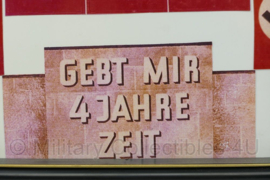 WO2 Duitse poster in lijst - 31 x 22 cm - replica