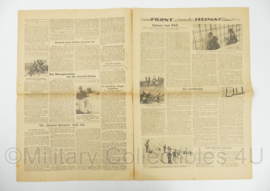 WO2 Duitse krant 8 Uhr Blatt 17 juli 1943 - 47 x 32 cm - origineel