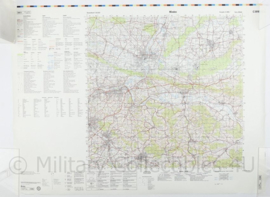 Duitse militaire kaart Minden - 1 : 100.000 - 74 x 56 cm - origineel