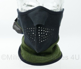Defensie Seirus Fire Shield Neofleece Combo Scarf Facemask Sjaal met Windstopp Combo Scarf zwart/groen - maat Medium - nieuw - origineel
