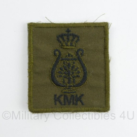 Defensie KMK Koninklijke Militaire Kapel borstembleem - met klittenband - 5 x 5 cm - origineel