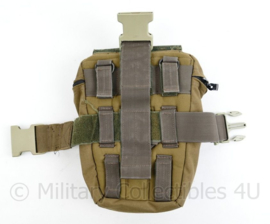 KL Landmacht Droppouch been Coyote Tan - met 1 legstrap - origineel