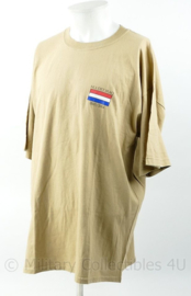 Zeldzaam shirt NL1 DET IRAQ 2003 / 2004 uitzending Irak - maat XL - nieuw - origineel