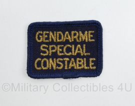 Embleem Franse Gendarme Special Constable - 5,5 x 4 cm - origineel