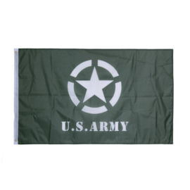 WO2 US Army Allied Star vlag - 100 x 150 cm - 100% polyester