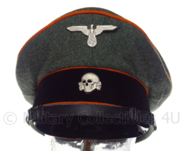 Waffen SS Manschappen schirmmütze grof wol - polizei Feldgendarmerie - maat 59 of 60 cm