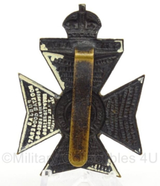 WO2 Britse pet of baret insigne The Kings Royal Rifle Corps - afmeting 4 x 5,5 cm - origineel