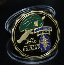 US Army Special Forces Airborne To Liberate The Oppressed Coin - 40 mm diameter