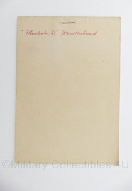 WO2 Duitse pak veldpost bladen (10 stuks) leeg - 18 x 12,5 cm - origineel