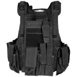 SWAT Ranger assault vest - extra beschermend - zwart