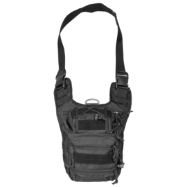 MOLLE schoudertas deluxe - zwart - 25 x 30 x 12 cm