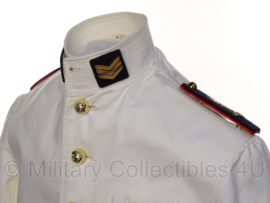 Korps Mariniers zomer uniform jas Sergeant der Mariniers wit - zeldzaam - maat XS - origineel