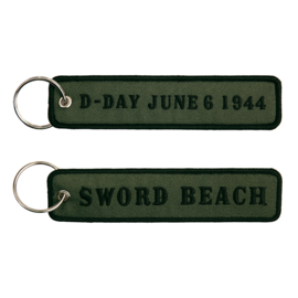 Sleutelhanger D-Day June 6, 1944 SWORD beach - 12,5 x 3 cm