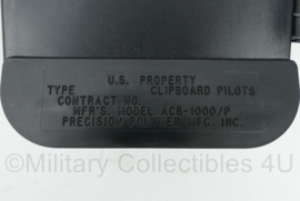 USAF US Air Force en KLU Koninklijke Luchtmacht Clipboard Pilots - piloten schrijftafel voor om het been met verlichting  - nieuw in verpakking - origineel