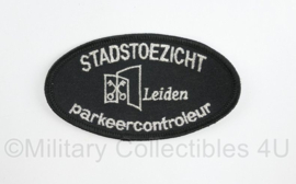 Stadstoezicht Leiden Parkeercontroleur embleem - 10 x 5,5 cm - origineel
