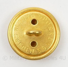 Visitekaartje van de Deense Defence attache met knoop - 9½ x 6 - origineel