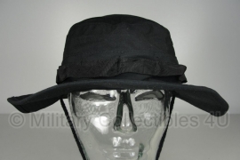 Boonie hat / Bush hat - Luxe model Ripstop - Zwart